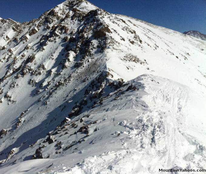 Hike to Upper East Wall Terrain at Arapahoe Basin