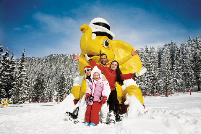 Zillertal Arena ski resort mascot: FUNty