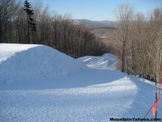 Stratton Terrain Park Jumps