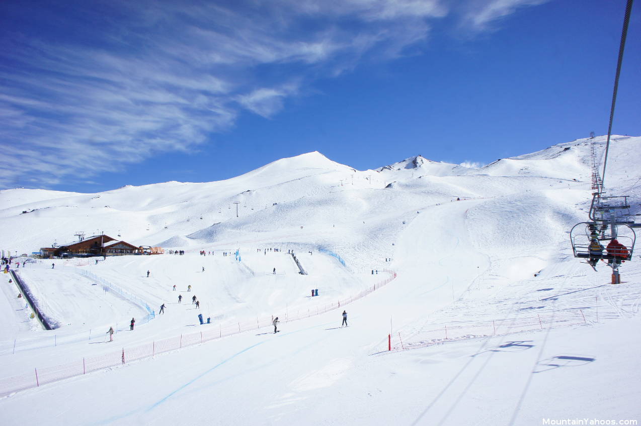 Valle Nevado Chile view of terrain