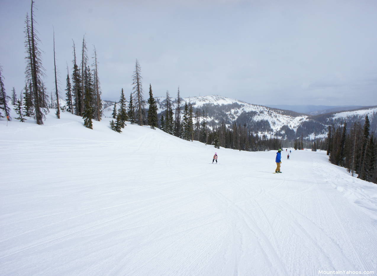 Wolf Creek: beginner ski run