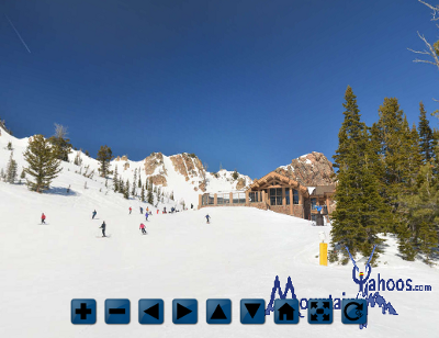 Snowbasin Utah: Mid mountain